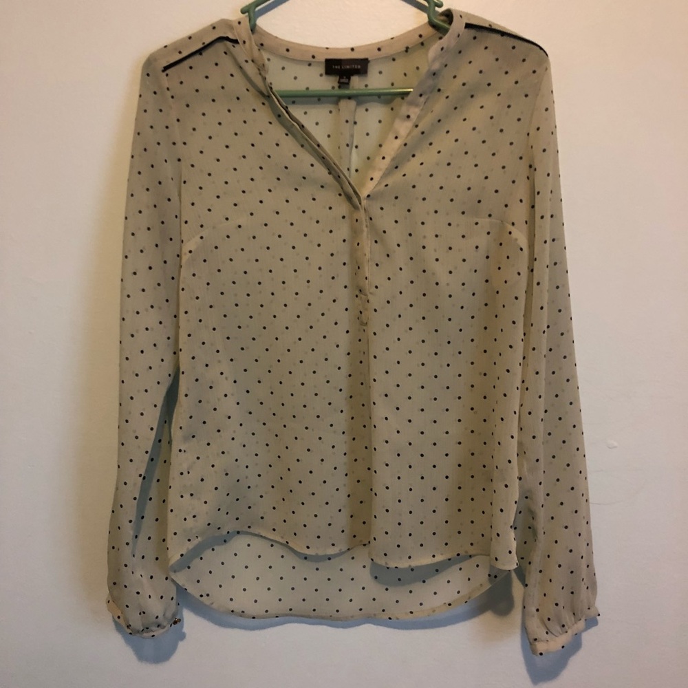 Polka dot blouse